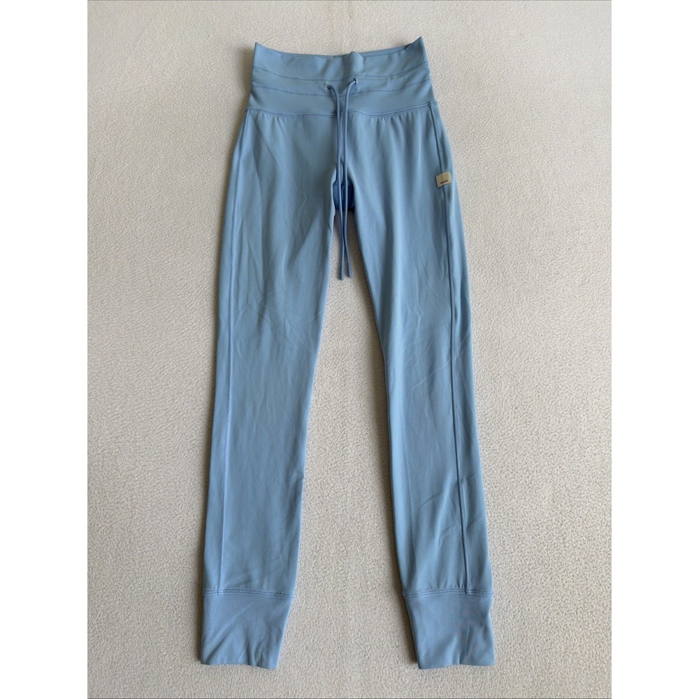 Vuori Daily Leggings Womens XS Spring Blue High Rise Cuffed Pants VW4309